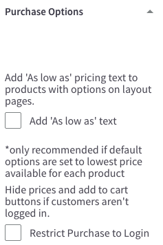 Theme editor purchase options